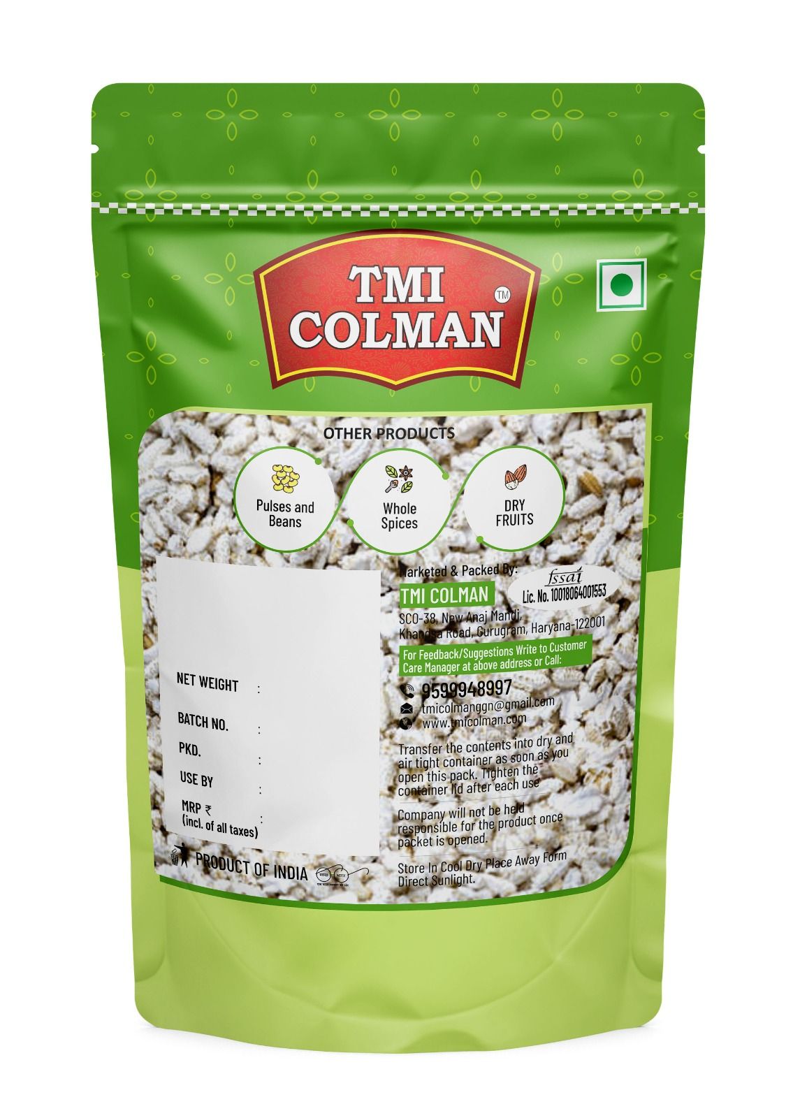 TMI Colman Kheel