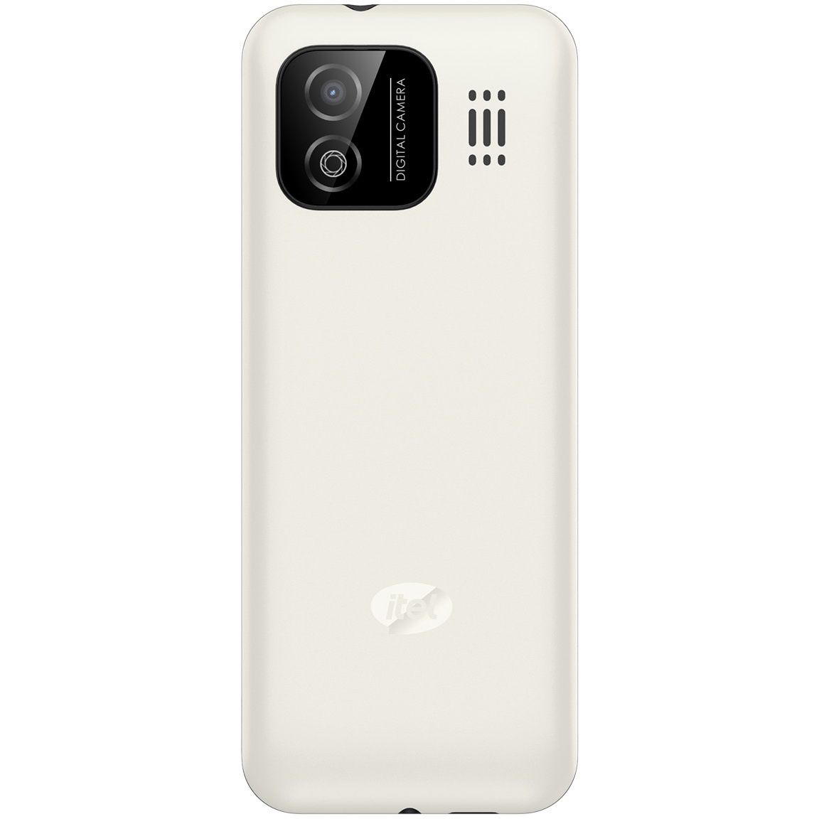 itel it5027 Slim Keypad Mobile | 2.4 inch Display | 1200mAh Battery | Type C Charging | White