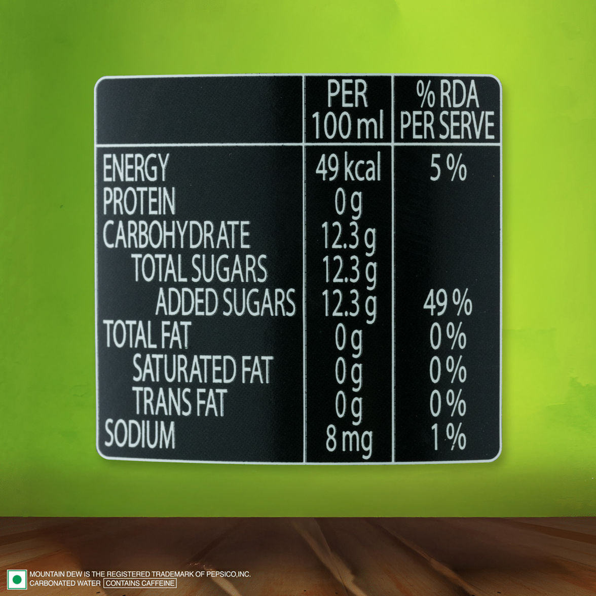 Mountain Dew Citrus Soft Drink