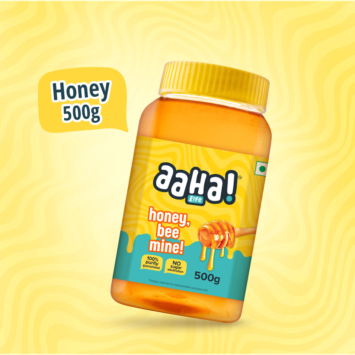 Aaha 100% Pure Honey  - No Adulteration 500 g Combo