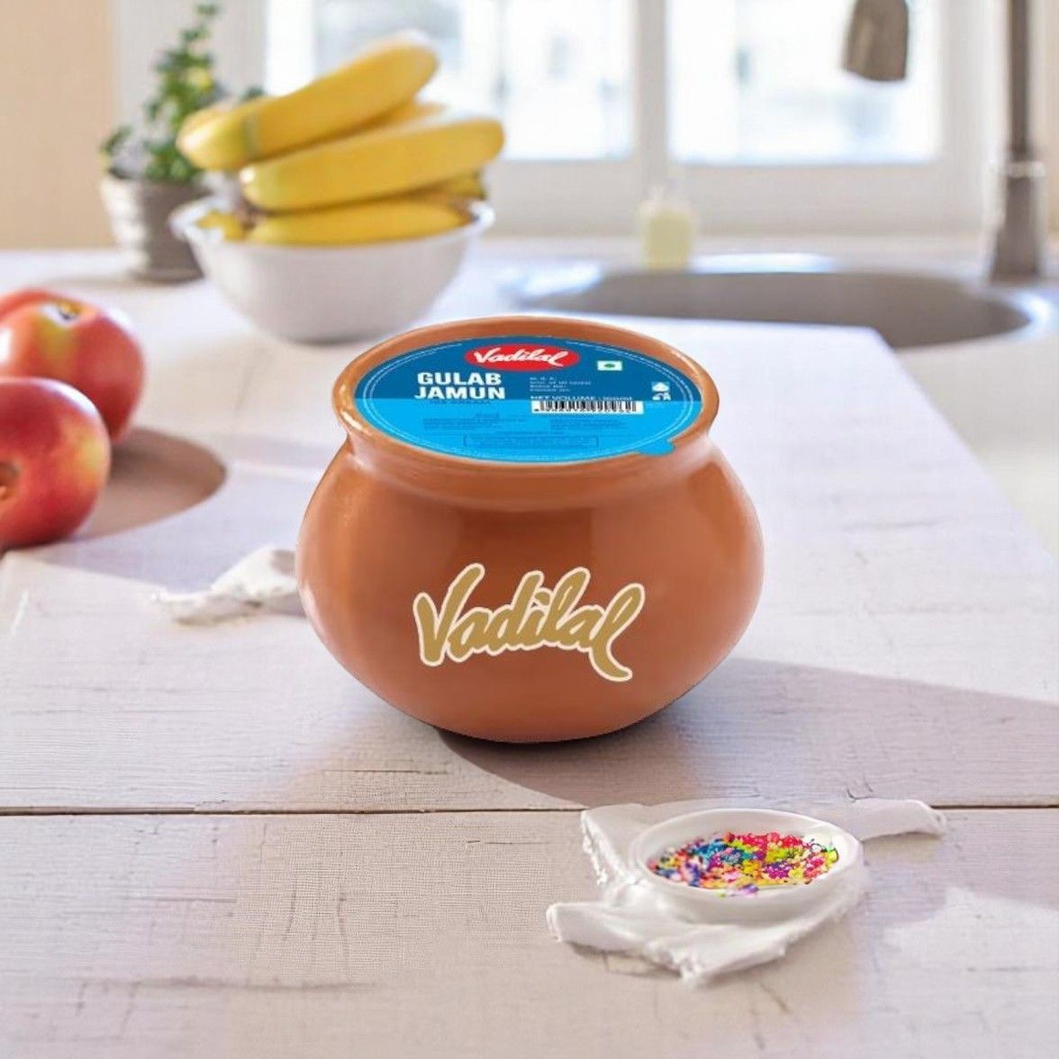 Vadilal Gulab Jamun Matka Ice Cream