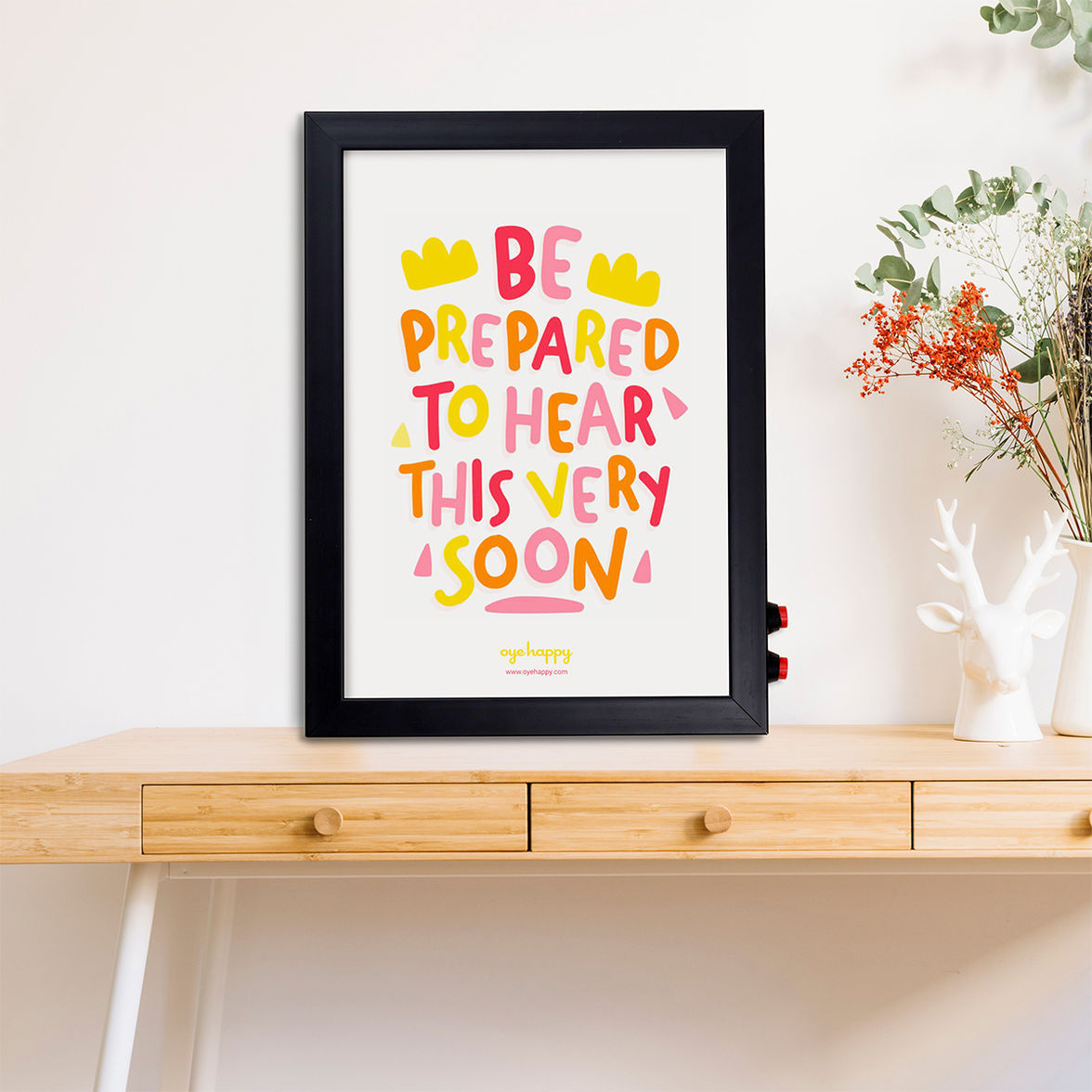 Happy Mail Custom Voice Frame For New Parents