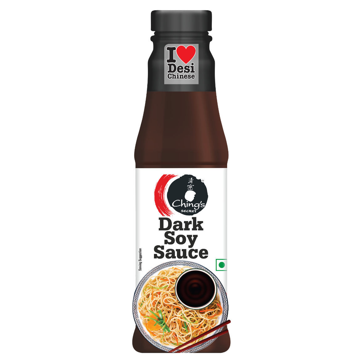 Ching's Secret Hakka Noodles with Masala (140 g) & Ching's Secret Dark Soy Sauce (210 g) Combo
