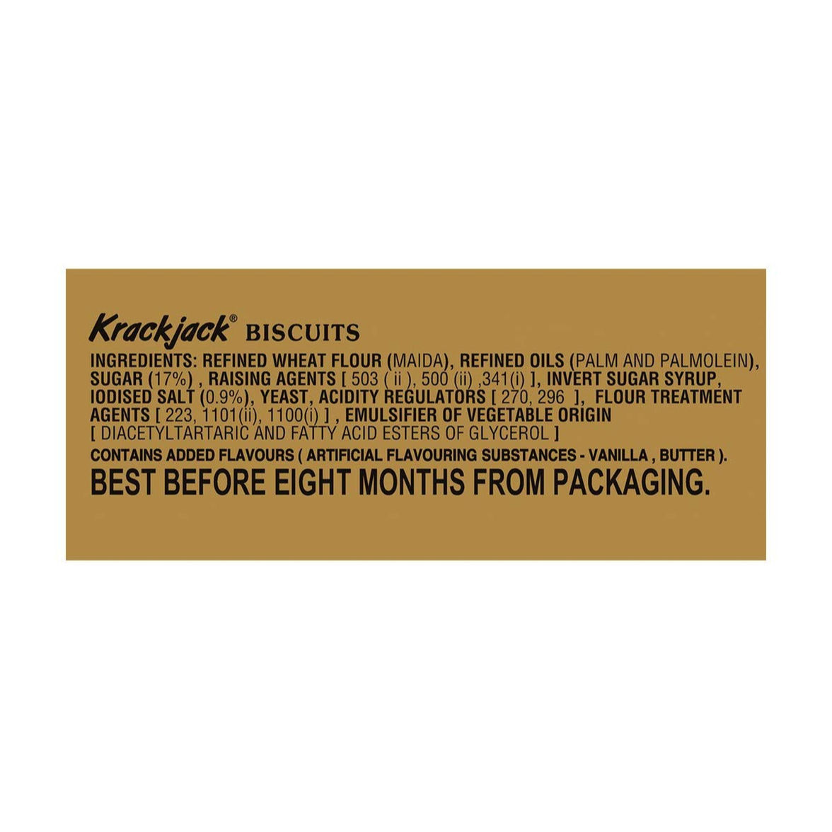 Parle Krackjack Sweet and Salty Plain Crackers | Trans Fat-free