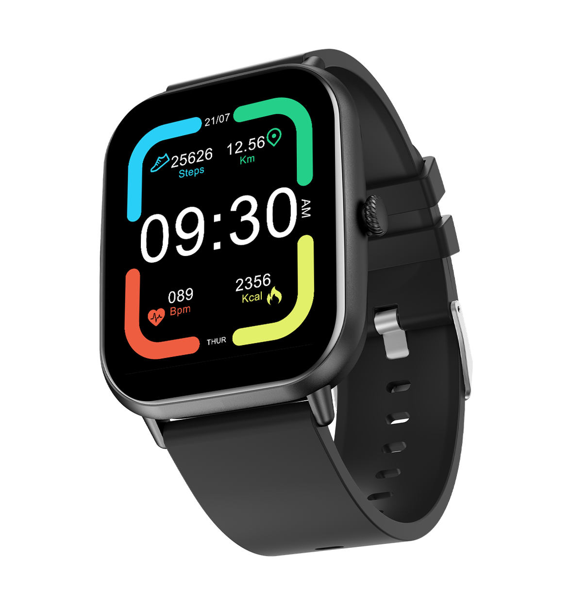 Fire-Boltt Ninja Call Pro Max Smartwatch | 2.01" Display | BT Calling - Black
