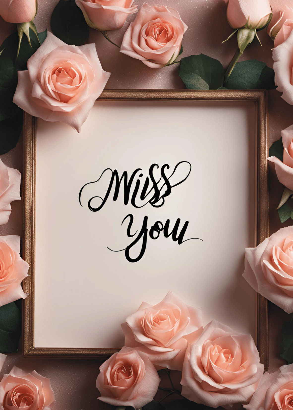 House Of Festivals Miss You Greeting Card - Design 4