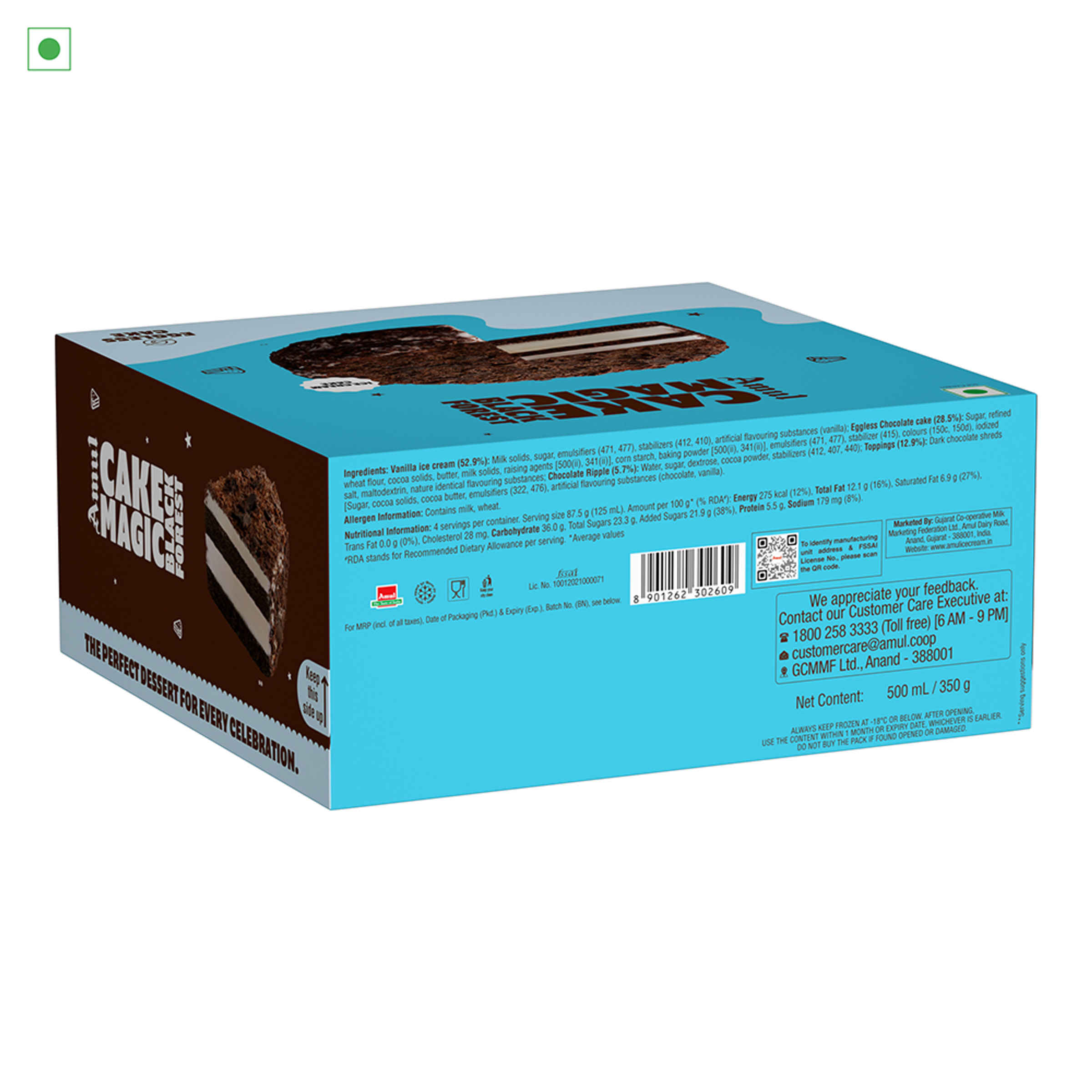 Amul Cake magic Black Forest Ice cream - Image 3