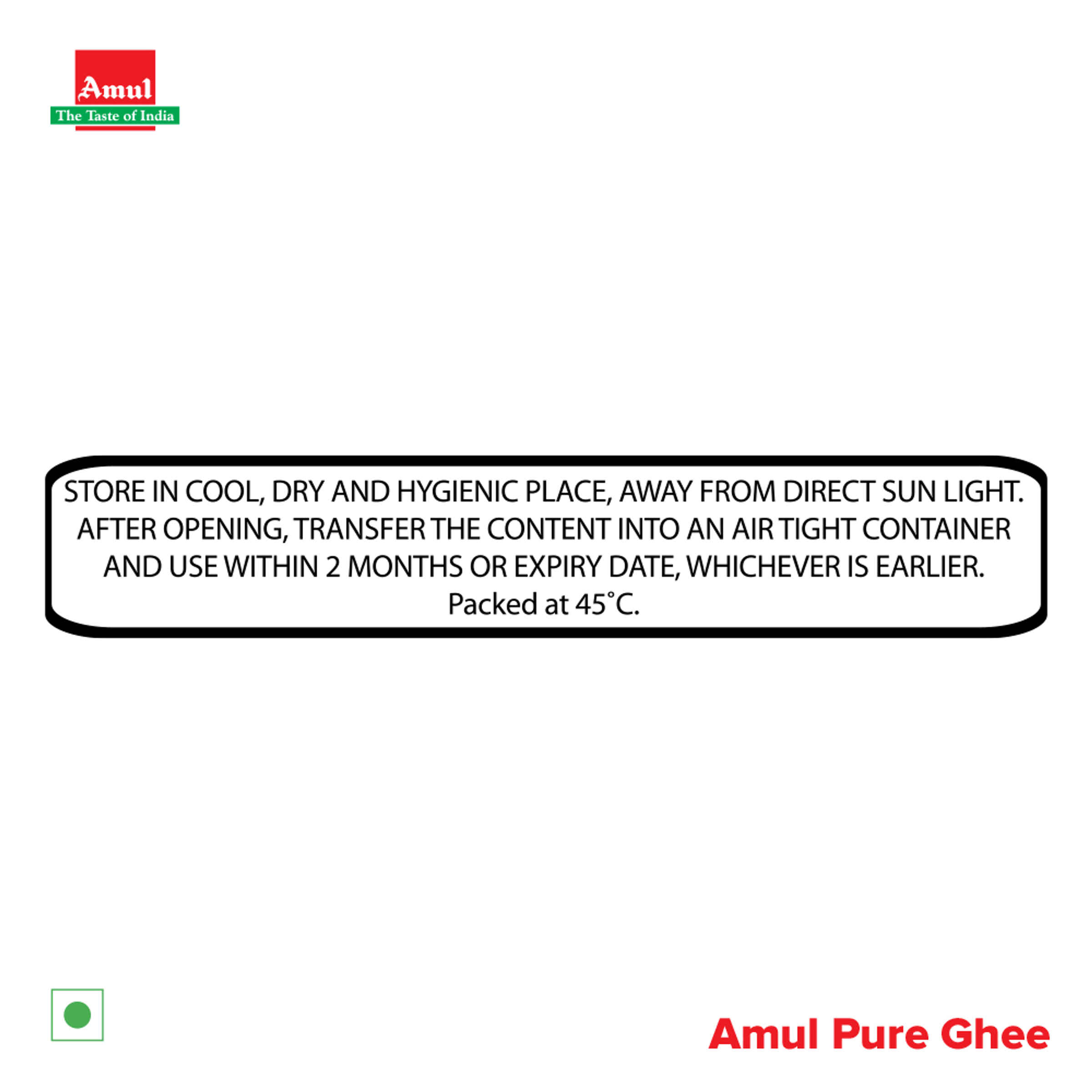 Amul Pure Ghee | Carton | Classic & Authentic - Image 6
