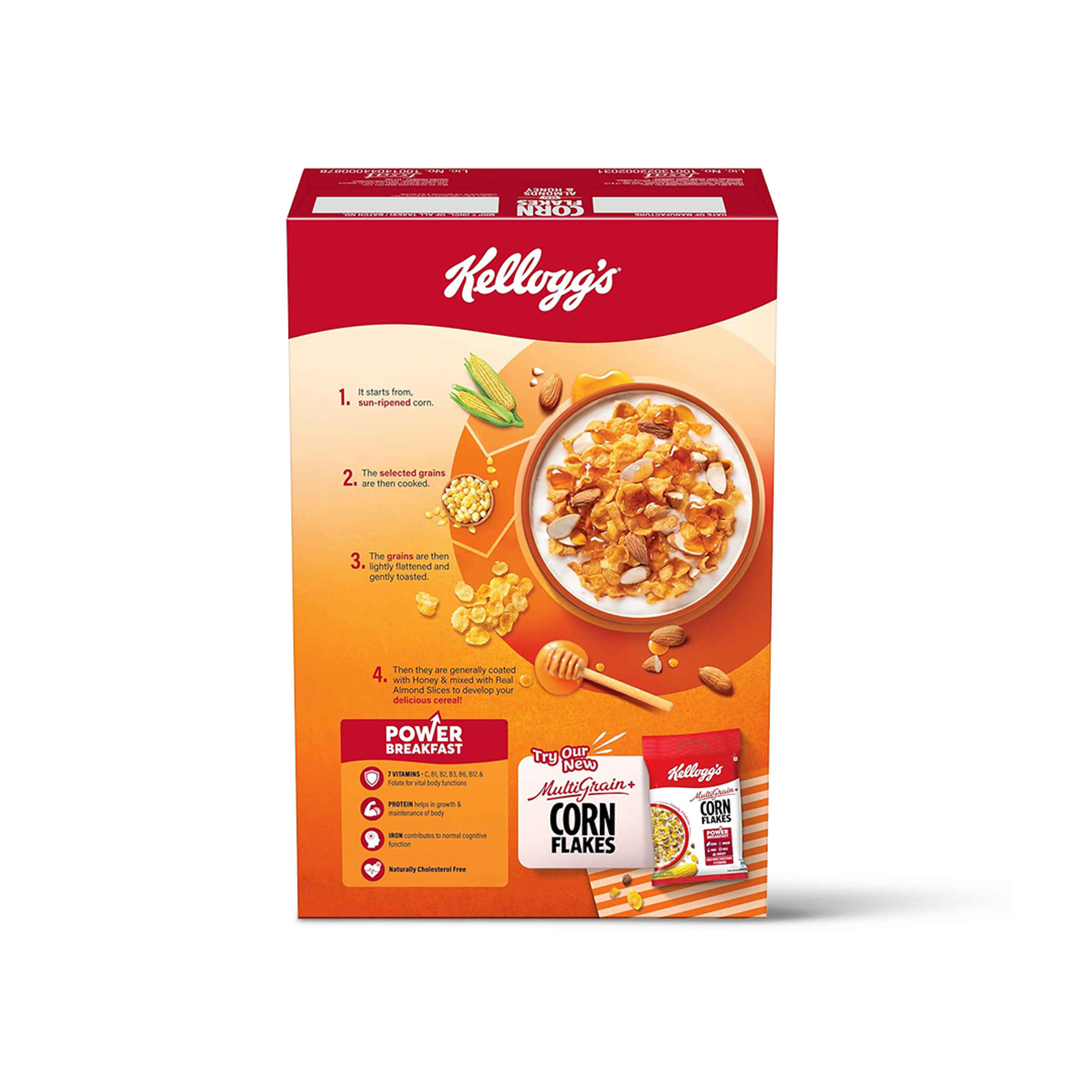 Kellogg's Almond and Honey Corn Flakes - Image 4