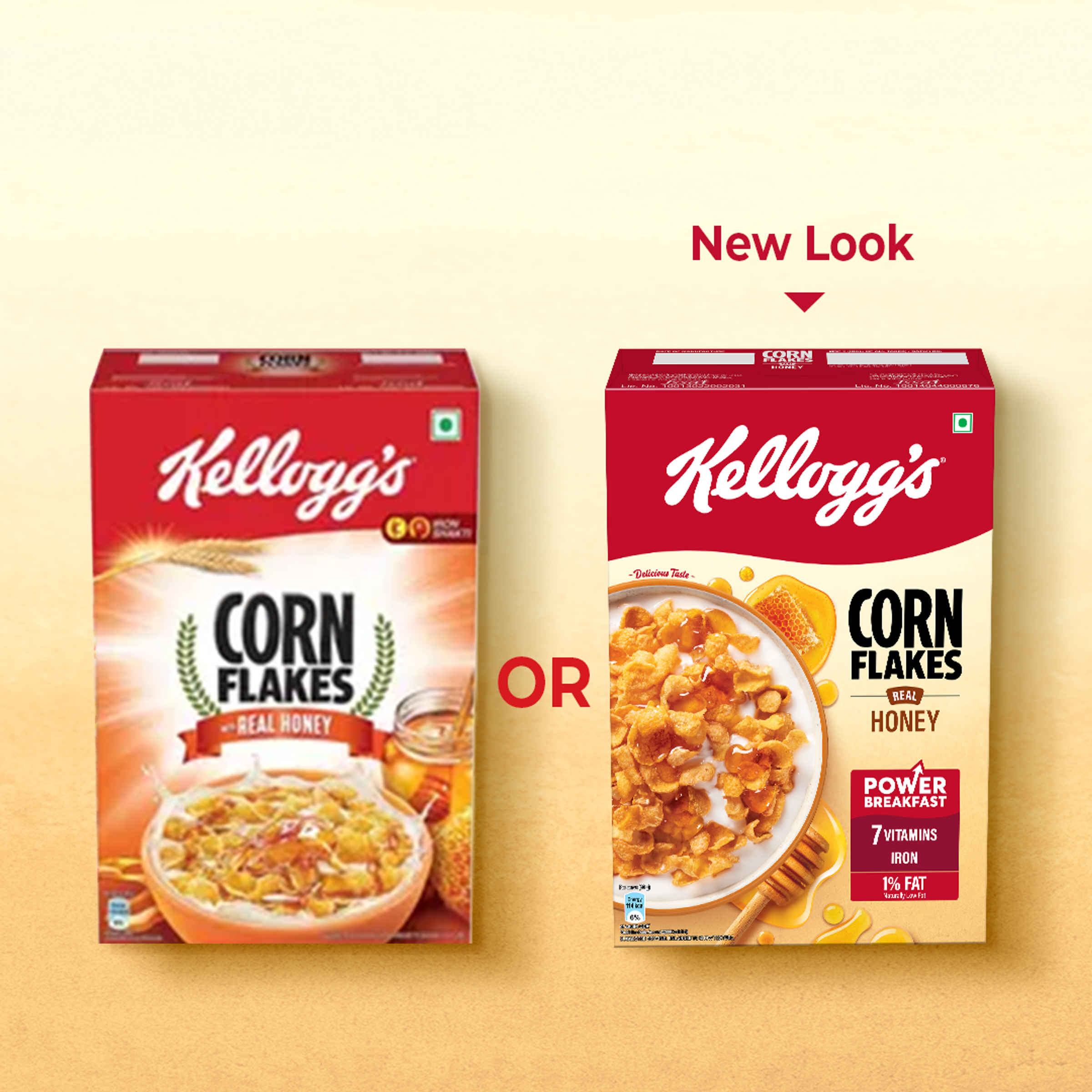 Kelloggs Corn Flakes With Real Honey - Image 3