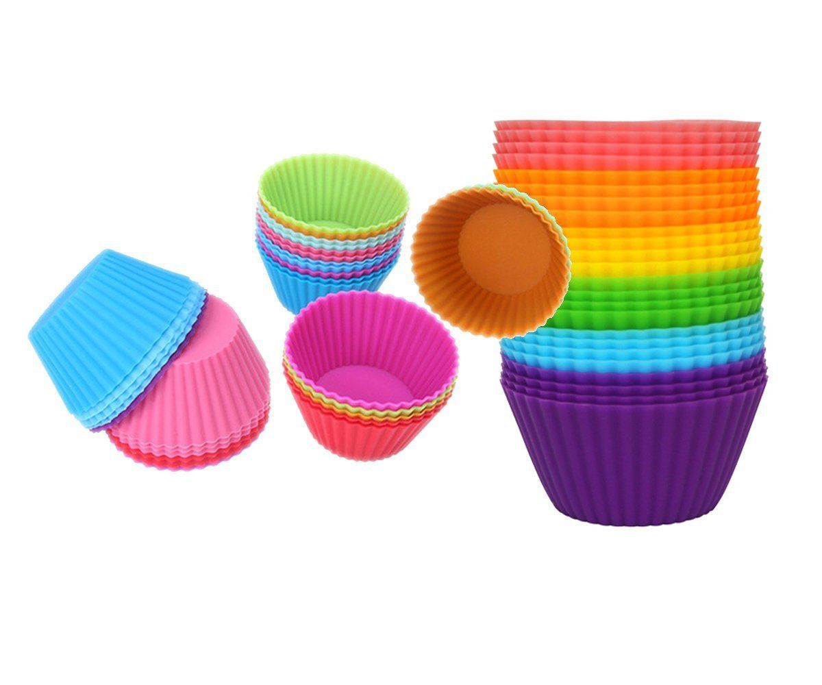 Spine Silicone Muffin Mould Round- Set Of 6