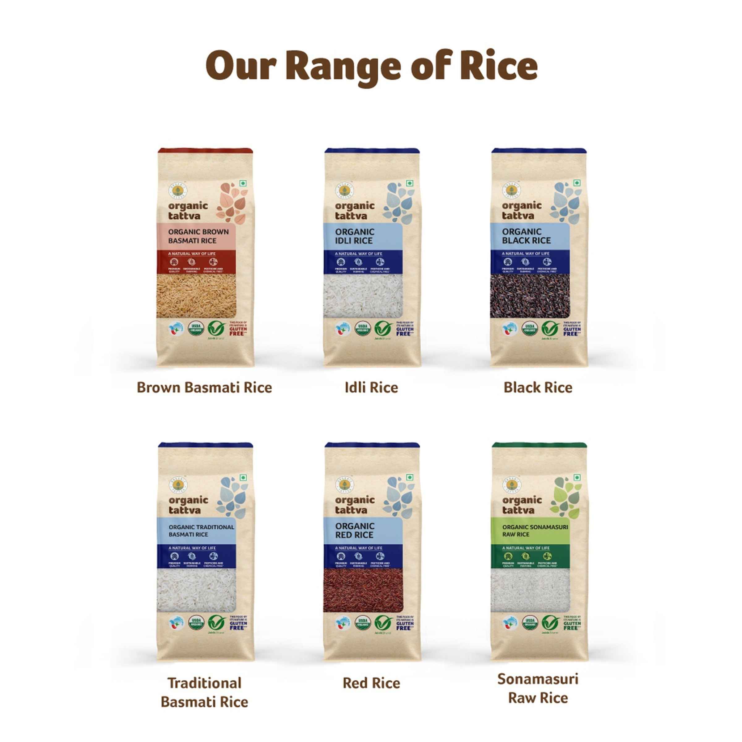 Organic Tattva Sonamasuri Rice White - Image 6