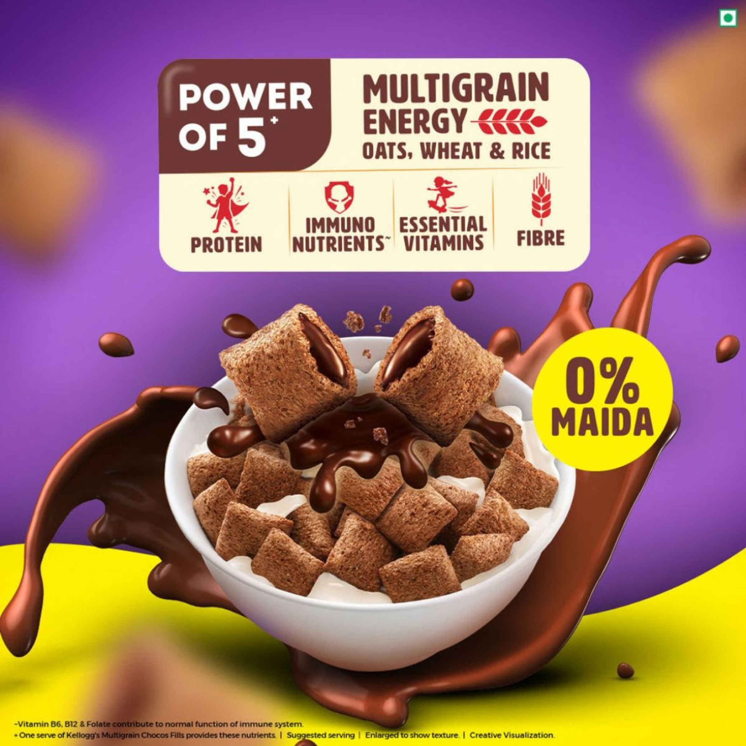 Kellogg's Multigrain Chocos Fills Double Chocolaty - Image 5