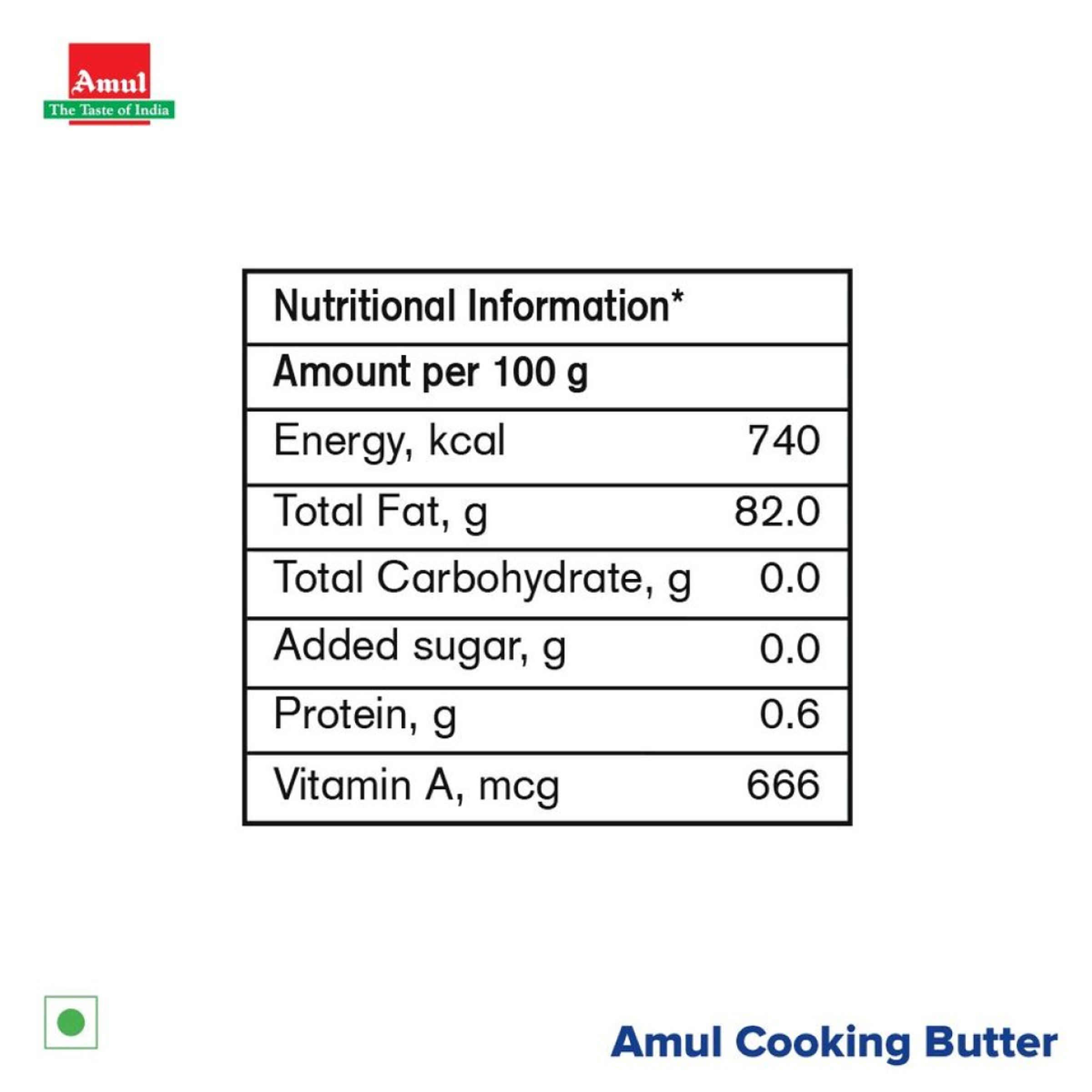 Amul Unsalted Cooking Butter - Image 4