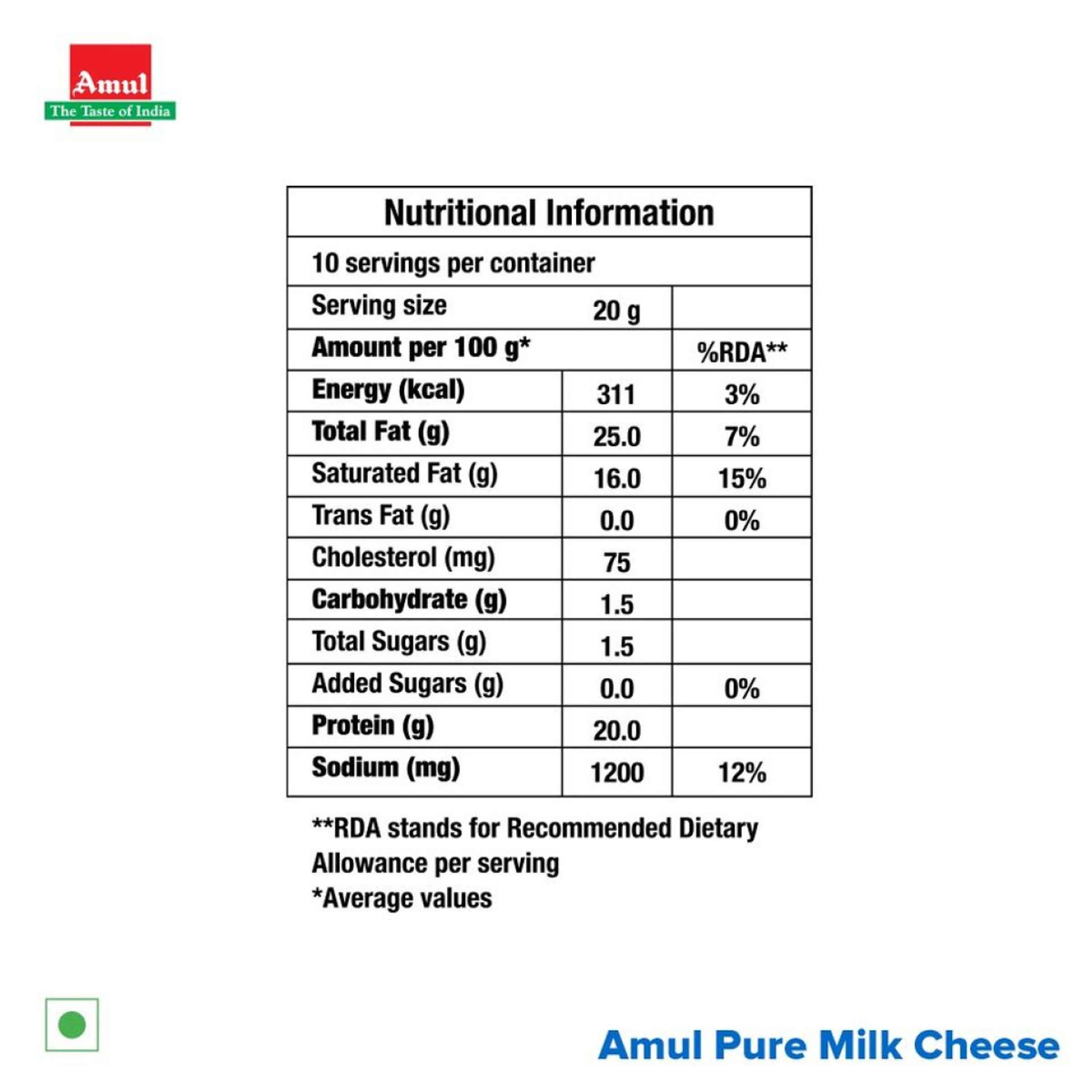 Amul Cheese Slices - Image 4
