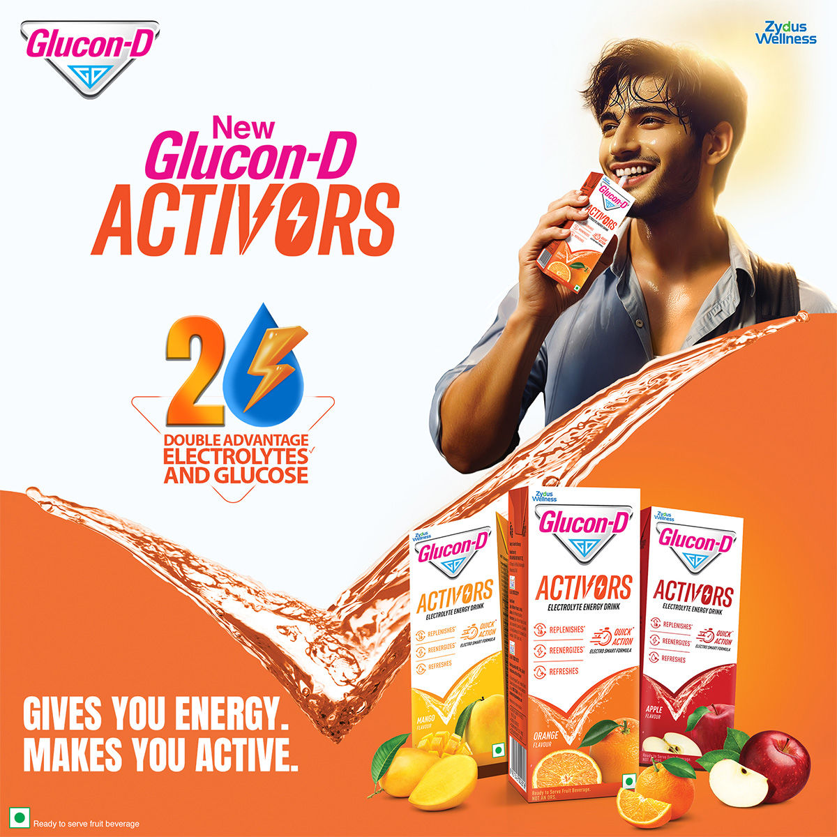 Glucon-D Activors Apple