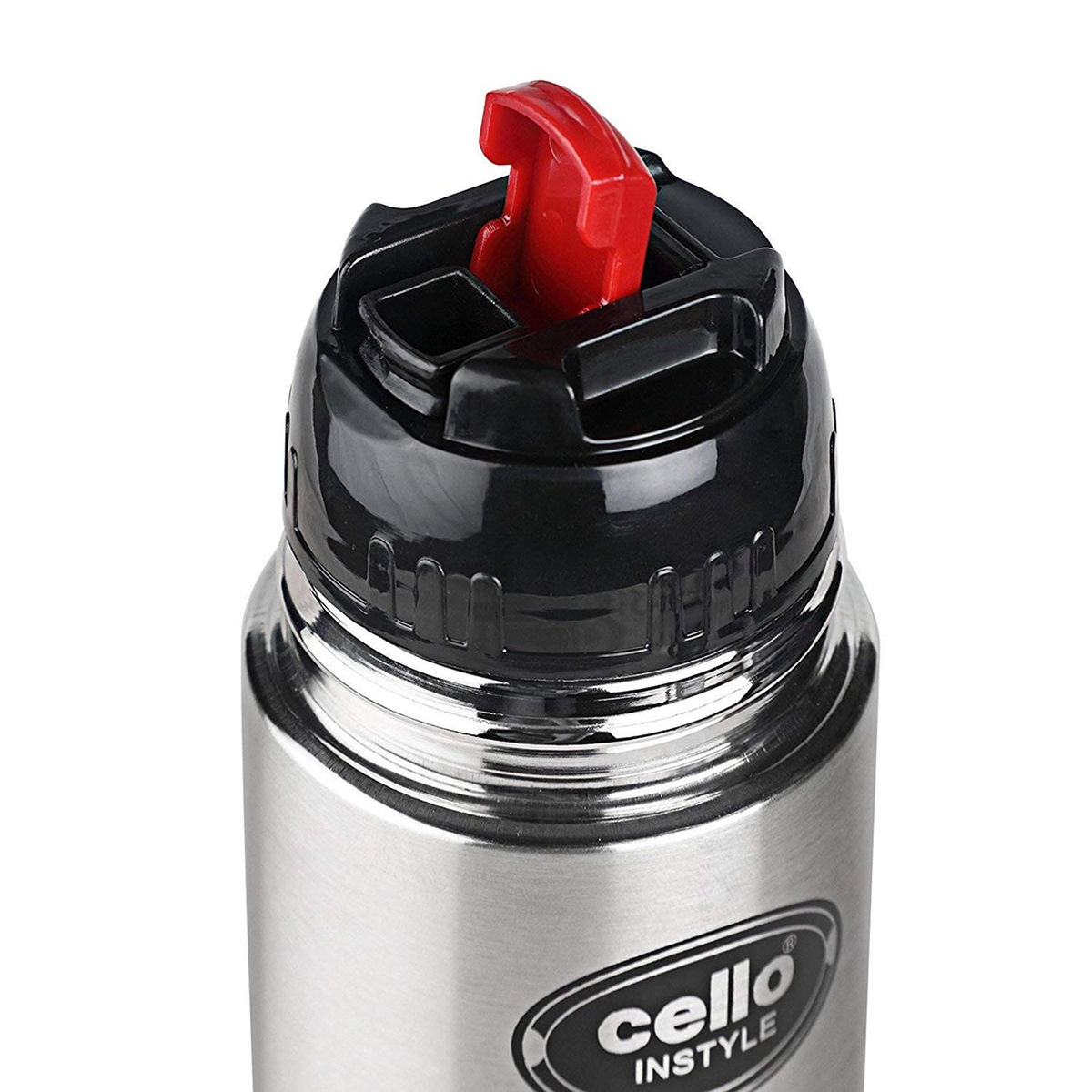 Cello Instyle Thermosteel Water Bottle with Jacket, 1000ml, Assorted
