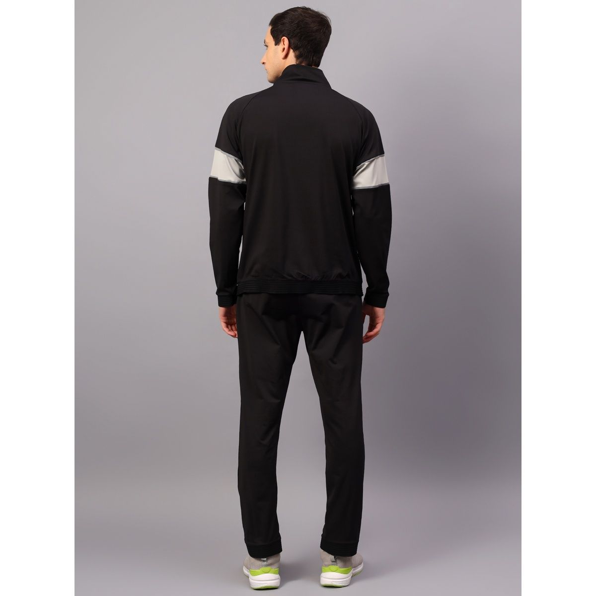Shiv Naresh Unisex Tracksuit | SNTSW101M | Black - S