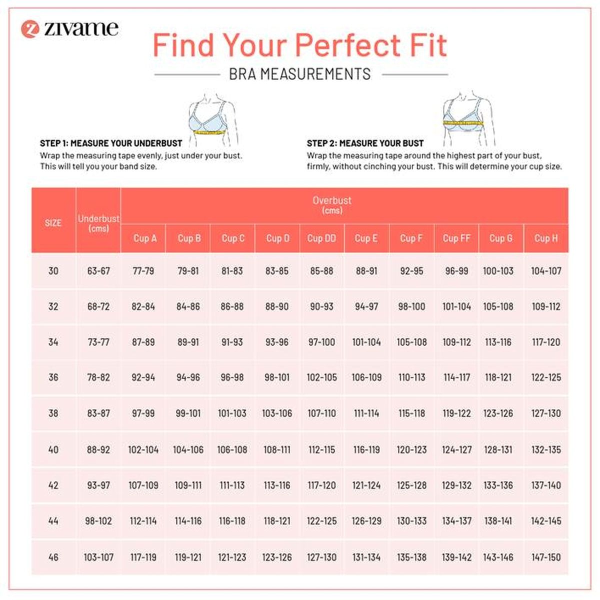 Zivame Women's Beautiful Basics Padded Non Wired 3/4Th Coverage Backless Bra | Red - 36B