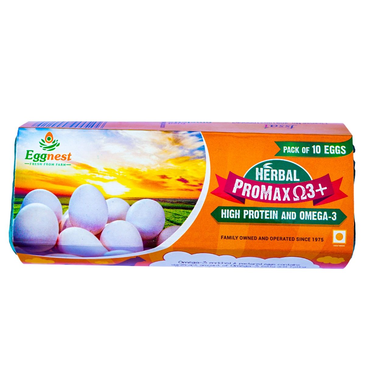 Eggnest 10 Eggs Tray - Herbal Promax O3+