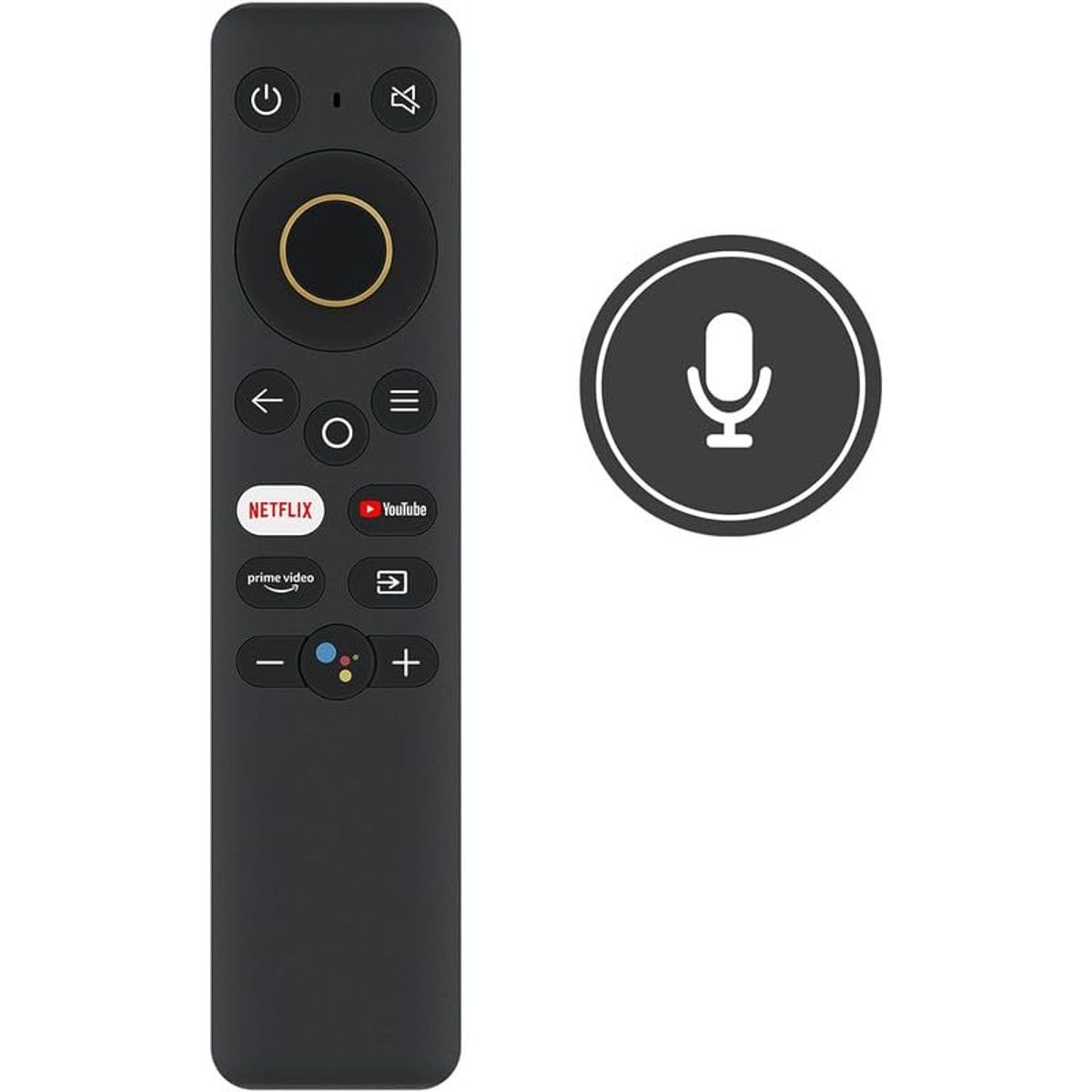Ailkin All in one Voice Remote Control fit for Realme TV Stick 4K RMV2105,Smart TV,SLED,Smart TV SLED 4K,Smart TV 4K,Smart TV Full HD,RMV2101 Smart TV Neo,4K Smart Google TVStick