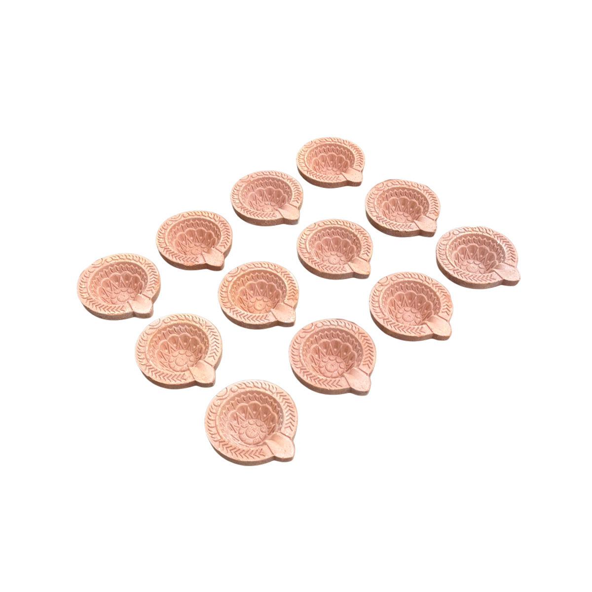 DiaCraft Crafted Mitti Diya Assorted