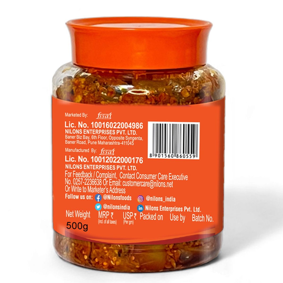 Nilon's Rangilo Rajasthan Mango Pickle