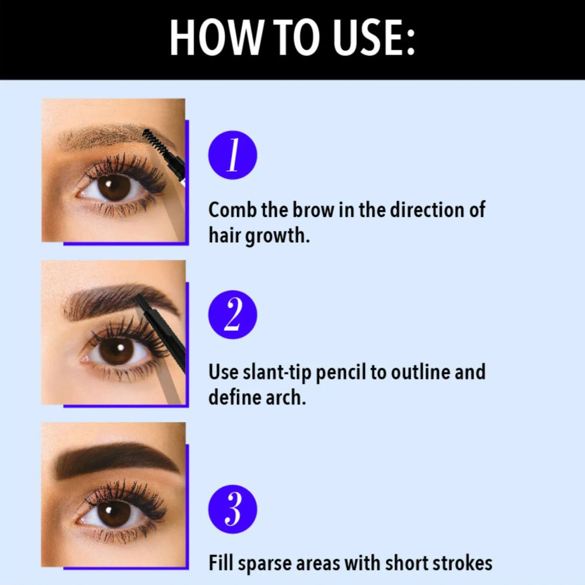 Blue Heaven Brow Perfect Eyebrow Shaper / Enhancer - Ash Grey