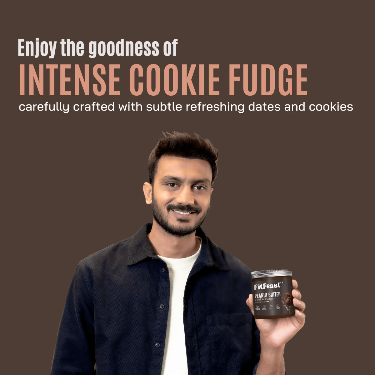 Fitfeast Cookie Fudge Peanut Butter