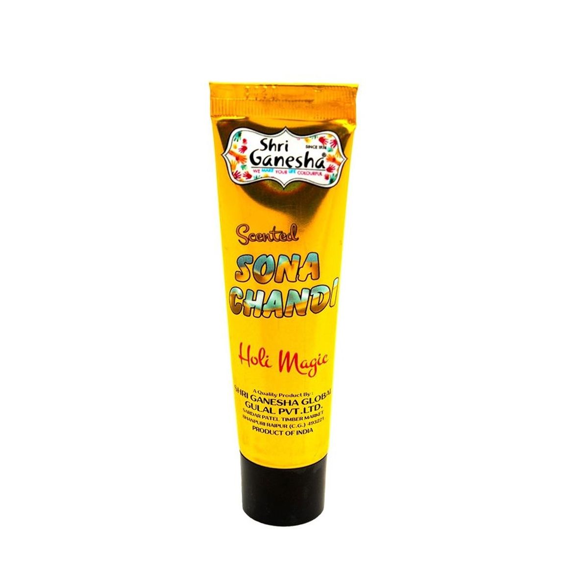 Pichai Sona Chandi Color Tube - Golden & Silver