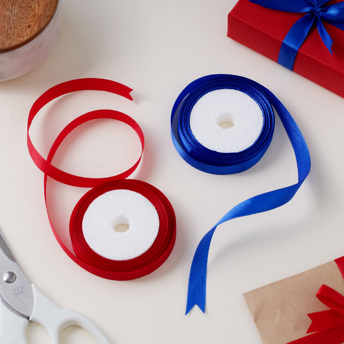 Oye Happy Satin Ribbon ( Pack Of 2 )