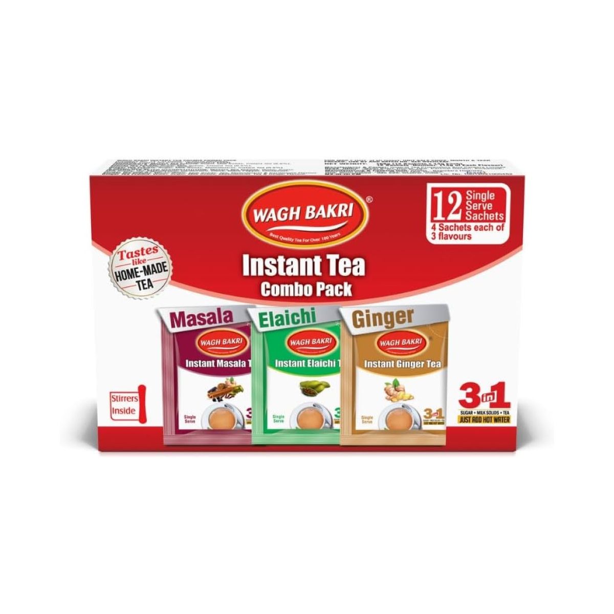 Wagh Bakri Instant Tea Premix Combo 168 g Combo