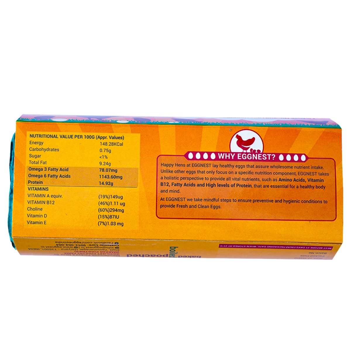 Eggnest 10 Eggs Tray - Herbal Promax O3+