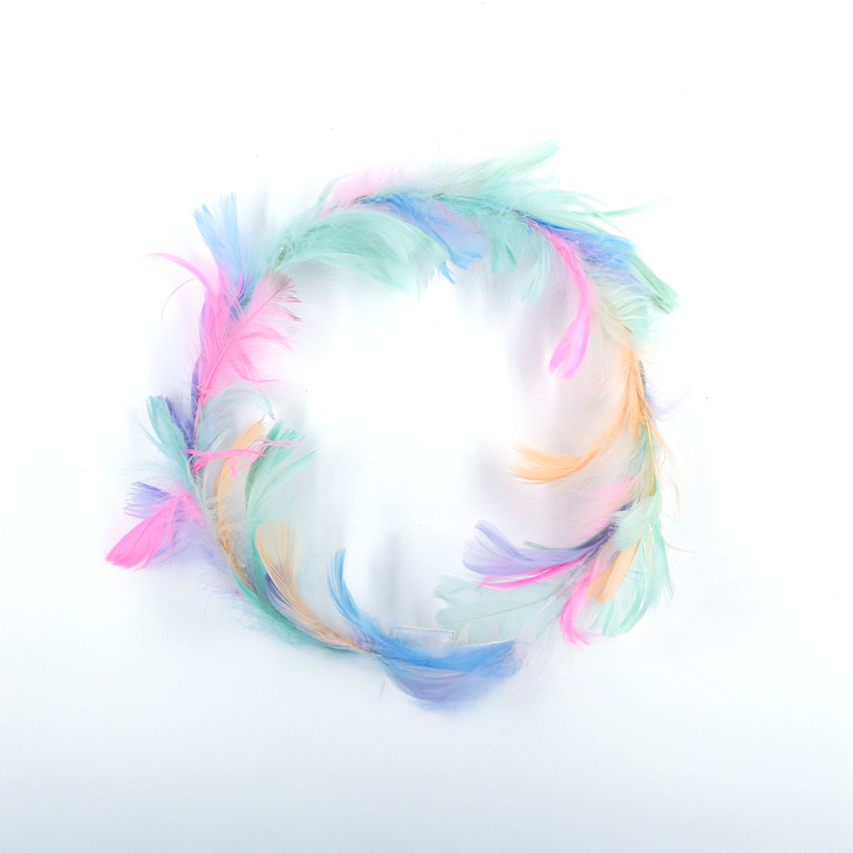 Gullak Feather Crown LED Tiara For Party Assorted Colours