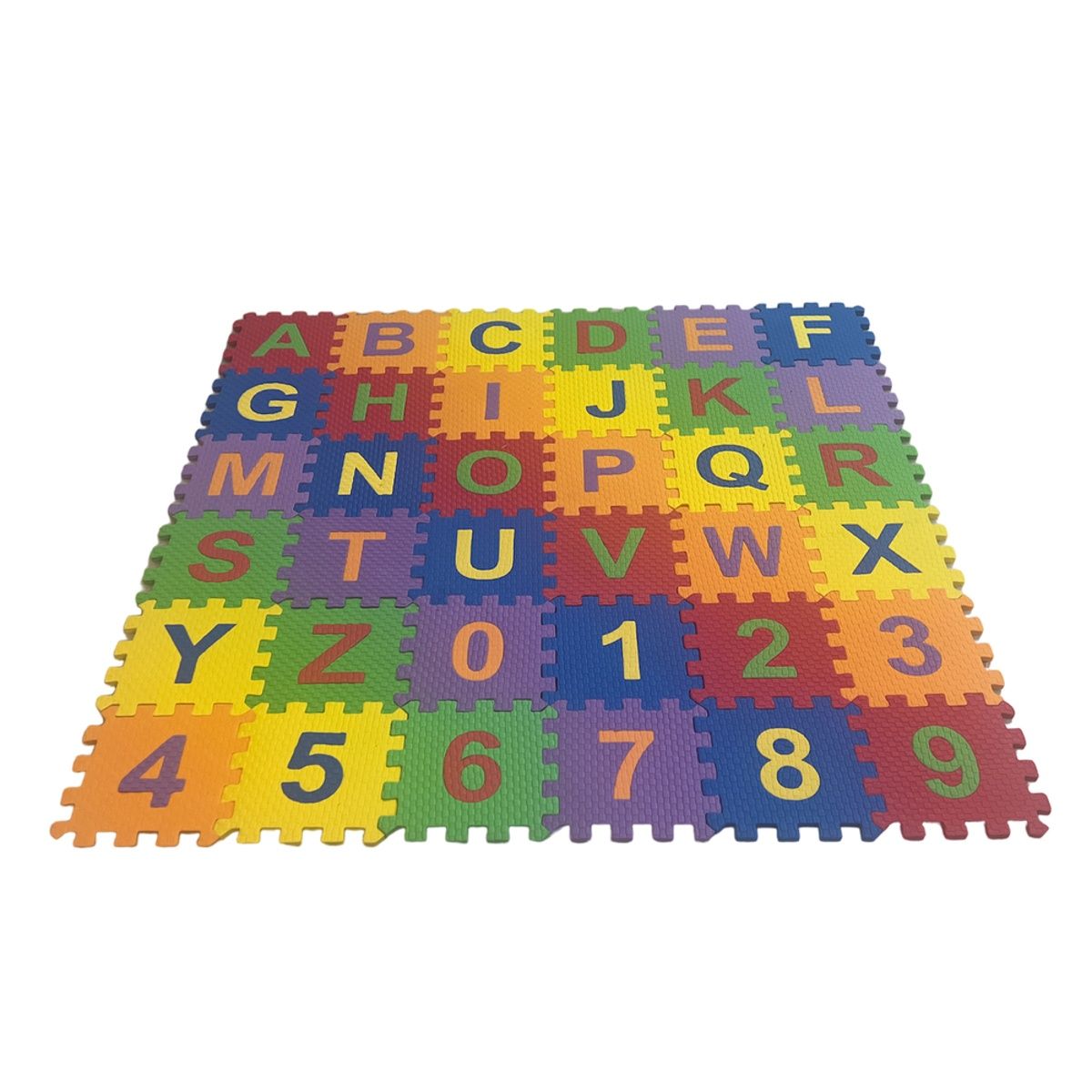 Fablue Alphabets And Numbers Mat - Medium Size Foam Puzzle Toy