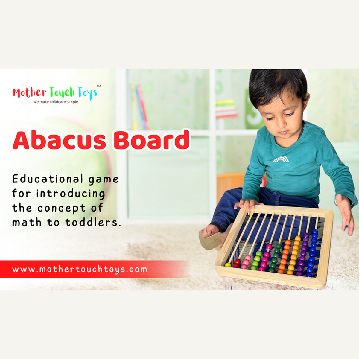 Mother Touch Toys Abacus Board