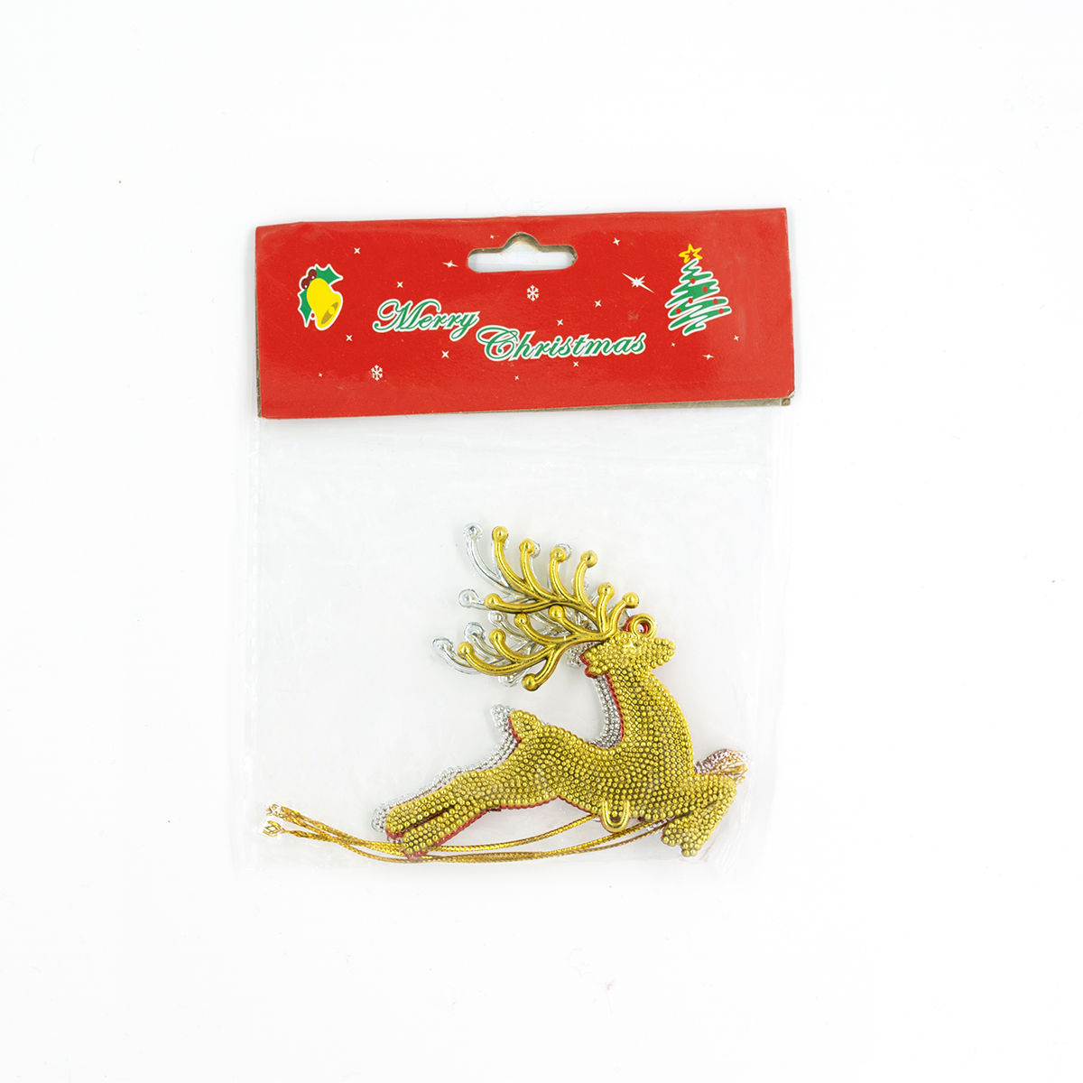 Gullak 4 pcs Metallic Reindeer