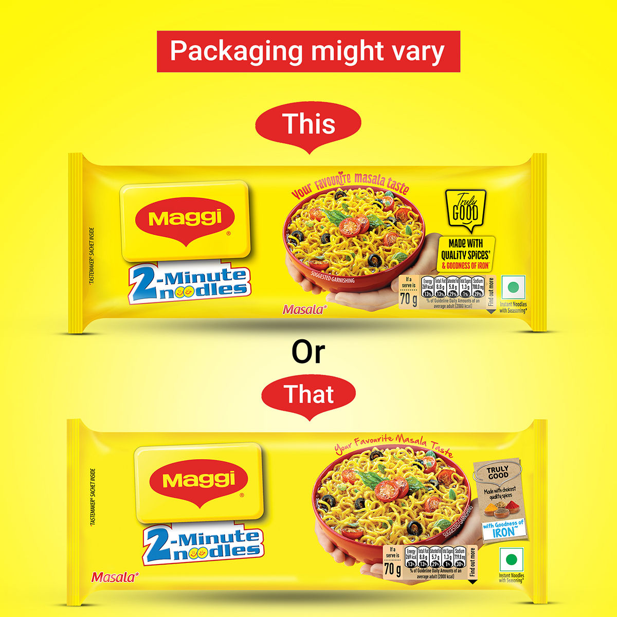 Maggi 2-Minute Noodles Masala