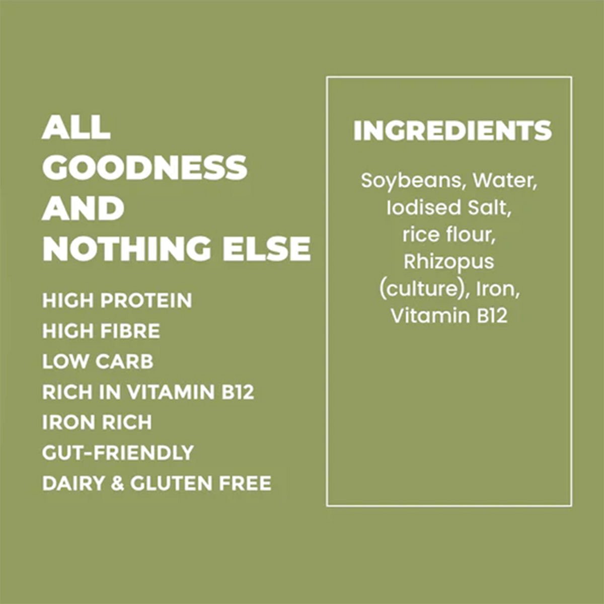 Hello Tempayy 38g Protein Tempeh Cubes - Low Fat & High Fibre