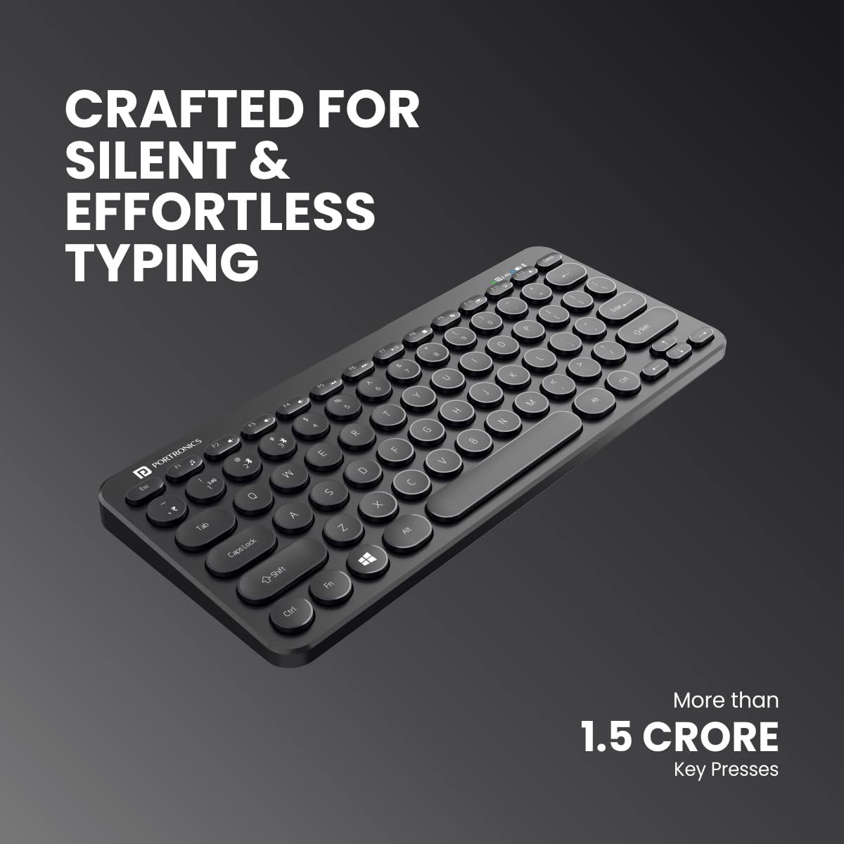 Portronics Bubble Wireless Keyboard,