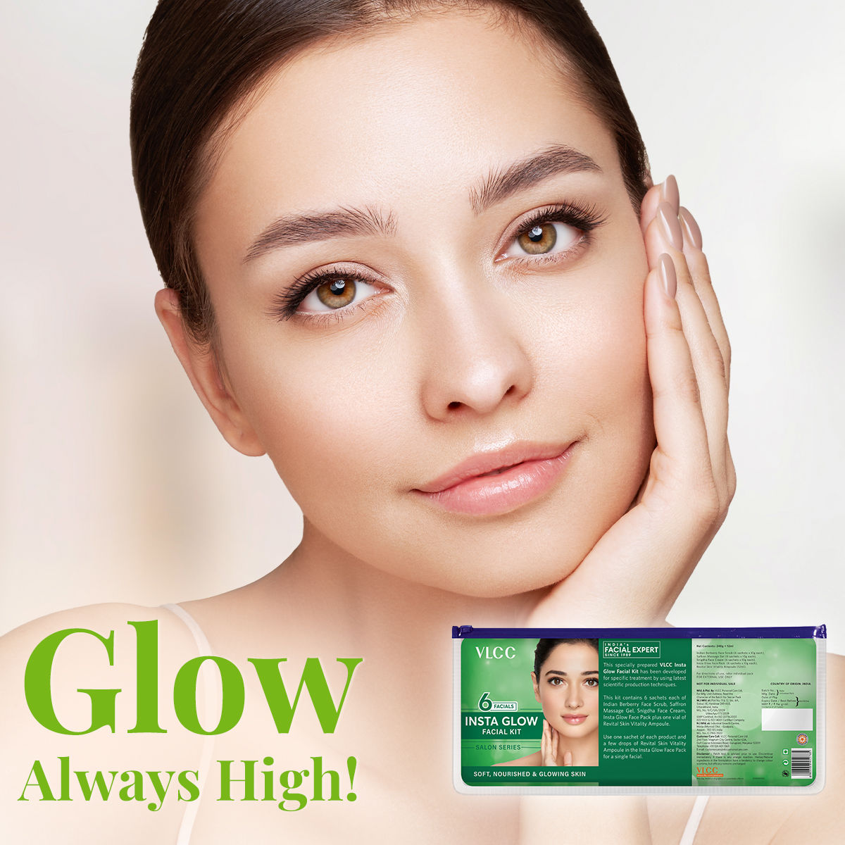 VLCC Salon Series Insta Glow Facial Kit ( 6 Facials )