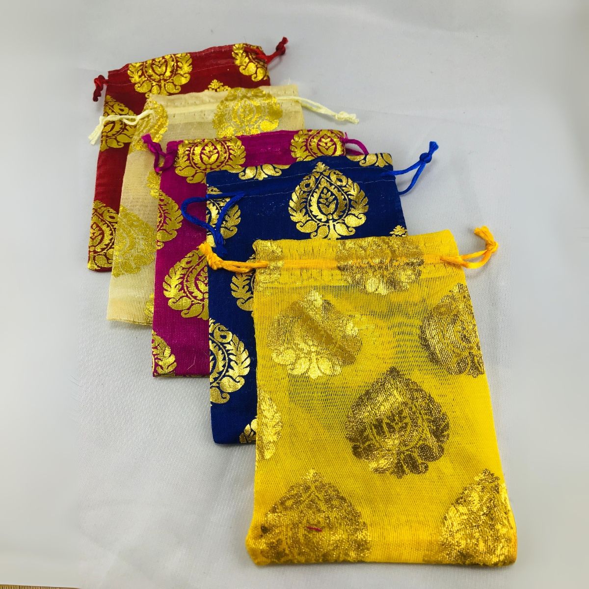 Gullak 5 x 7 Paisley Potli 1 pc Combo