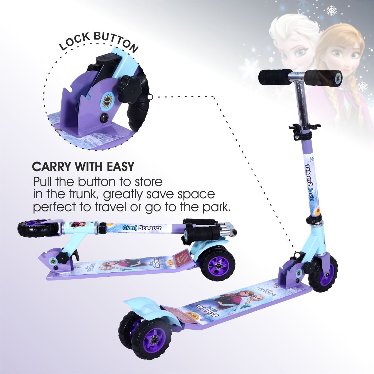 Toyzone Frozen Scooter Giant