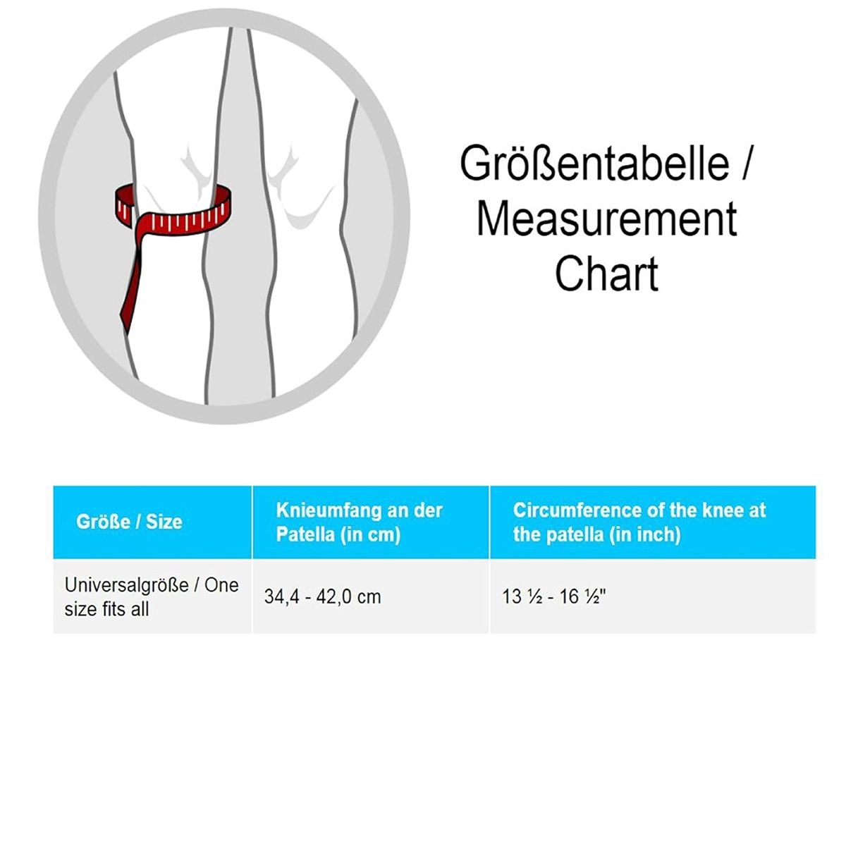 LP Support 758 Open Patella Knee Support | Size | Free