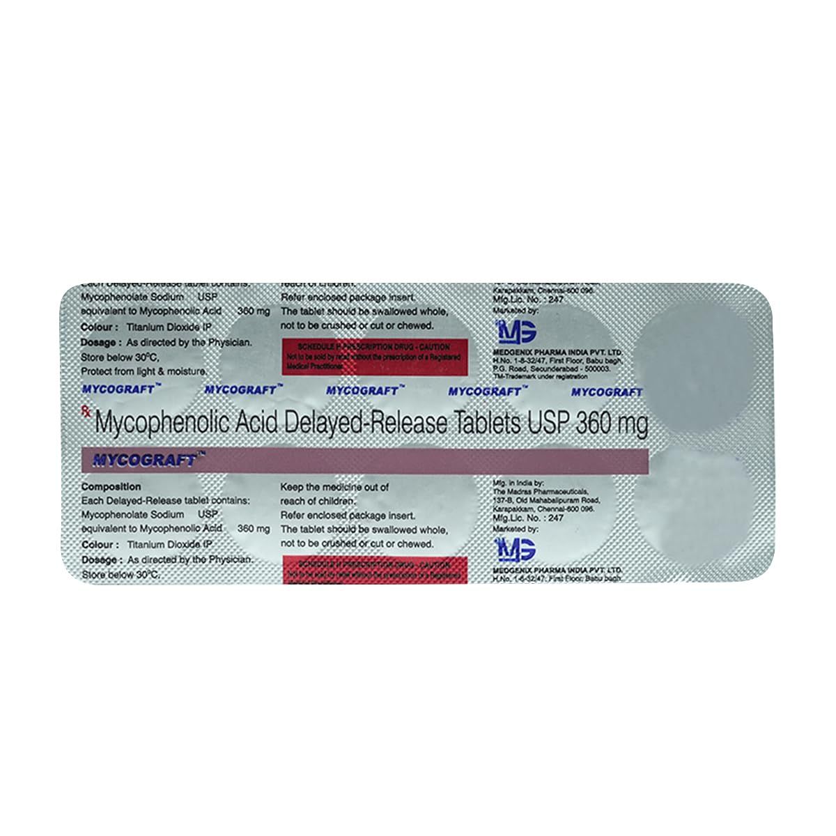 Mycograft Tablets DR
