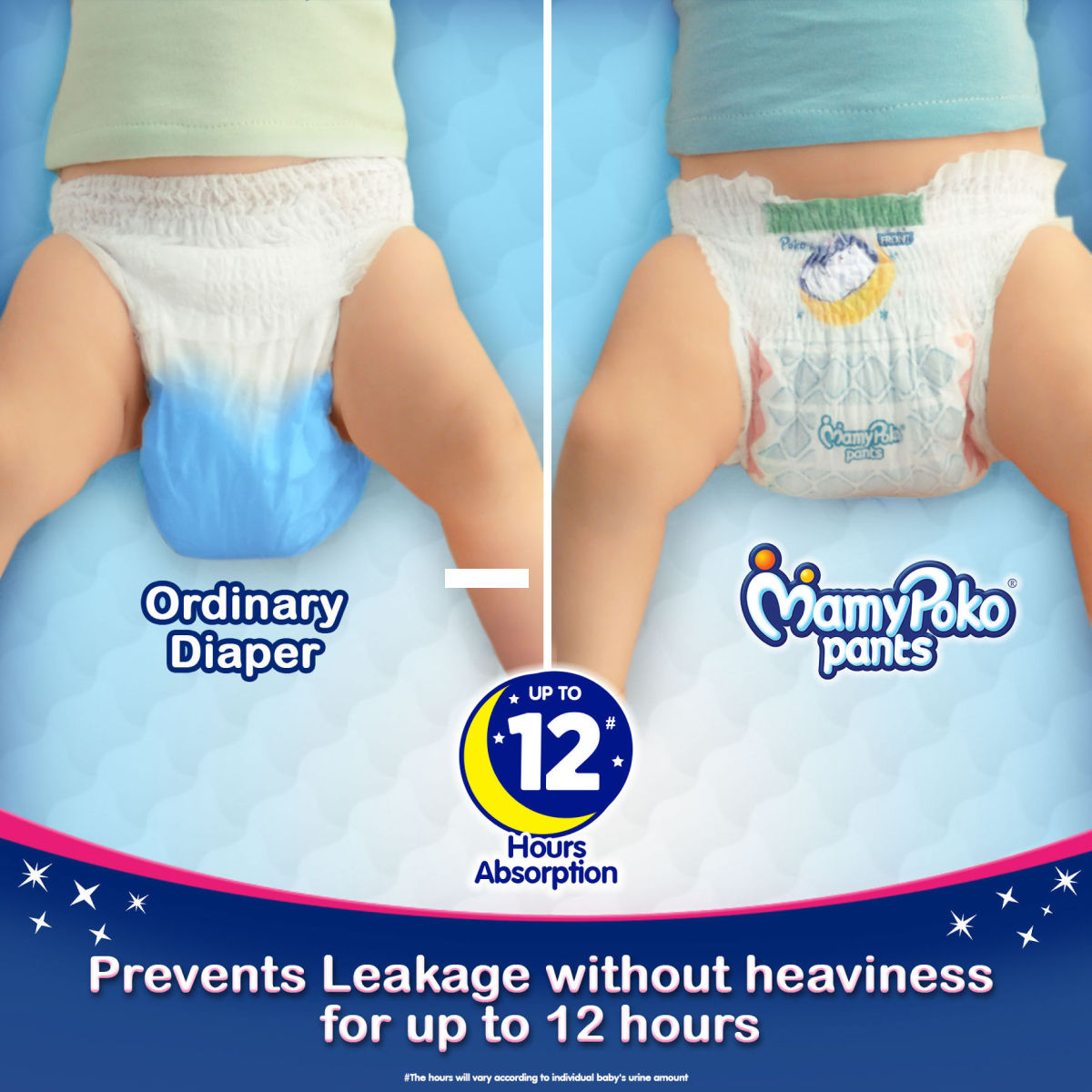Mamypoko Extra Absorb Pants Diapers For Kids | White | XL (12 - 17 kg)