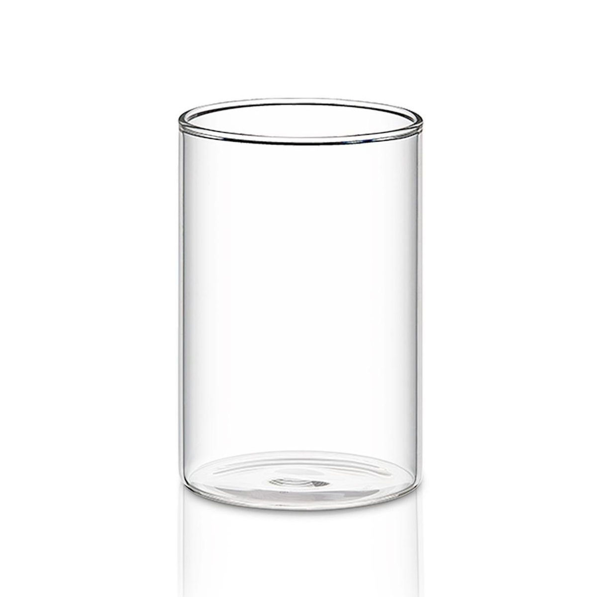 Borosil Vision Transparent Drinking Glass Set | 295 ml Borosilicate Glass Tumblers