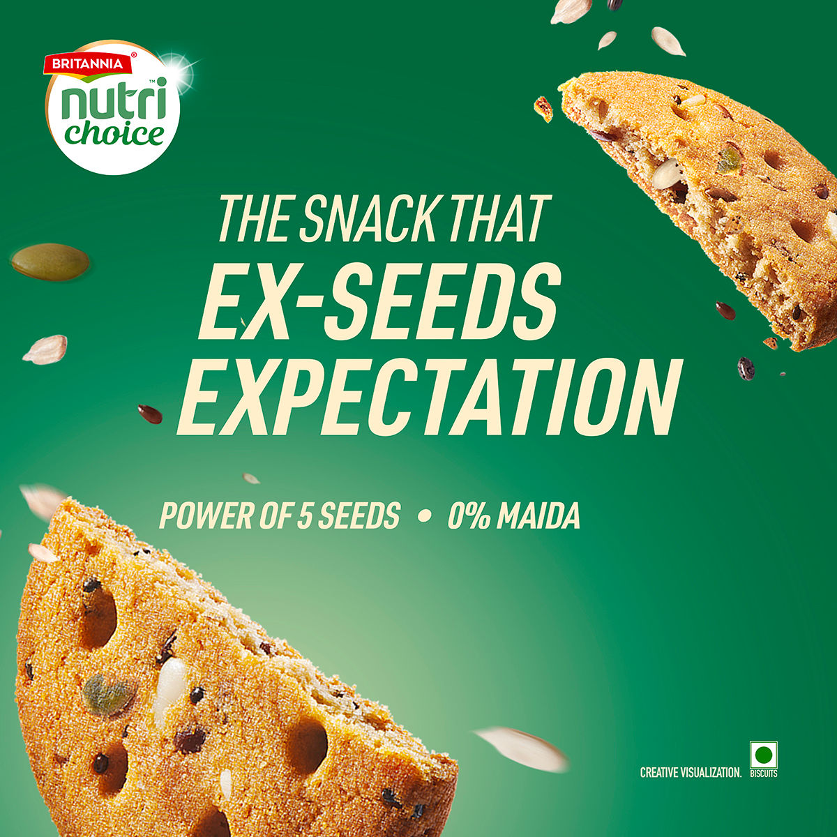 Britannia Nutrichoice Seeds Biscuits 75 g Combo