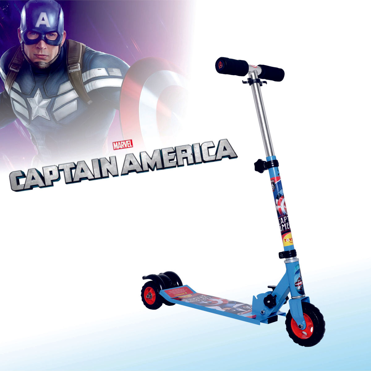 Toyzone Captain America Scooter Giant