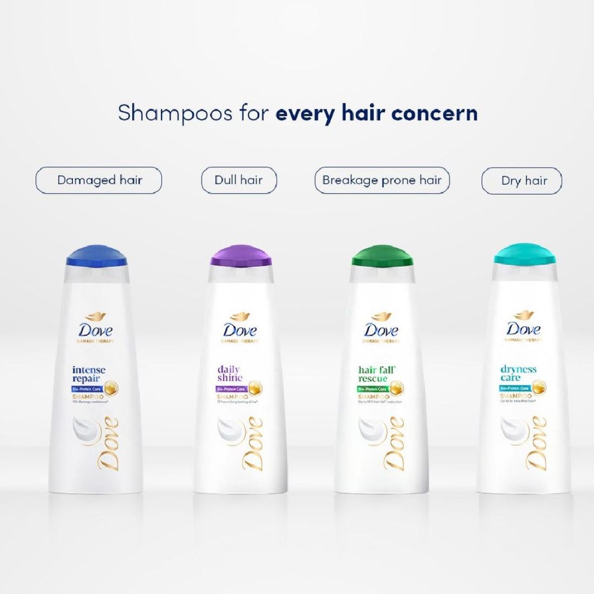 Dove Daily Shine Shampoo 180 ml Combo